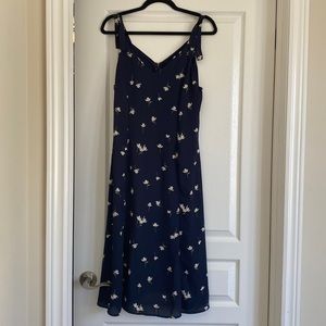 SOMD dress, size L, navy blue